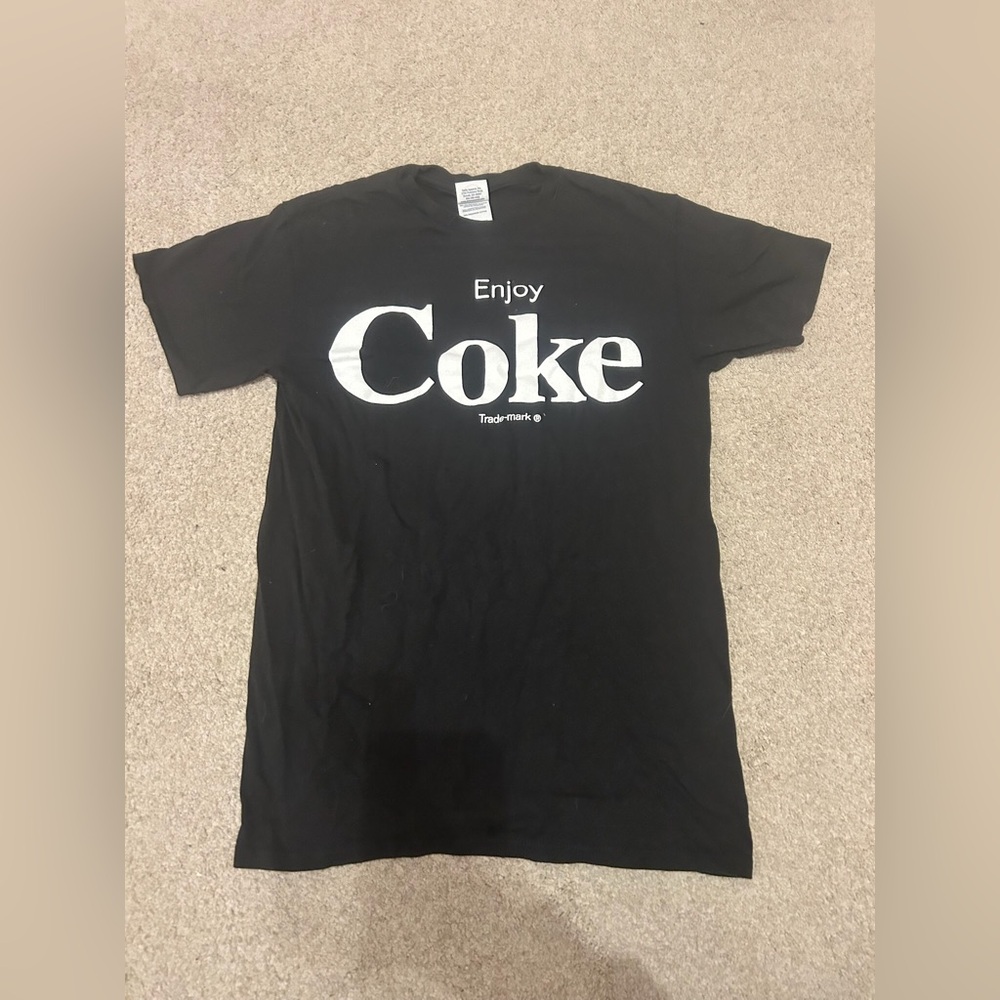 Enjoy Coke Black Graphic Tee - Women's Short Sleeve